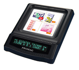 Настольный вакуум-флуоресцентный (VFD) Дисплей покупателя с монетницей DSP802U в Бийске