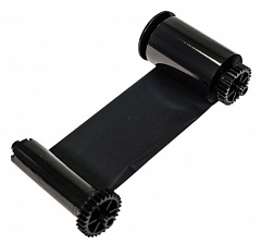 Черная смолянисто-восковая (Resin+Wax) лента (К) на 1200 оттисков с чистящим роликом в Бийске