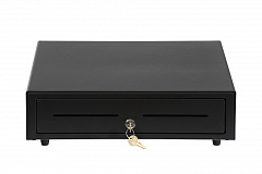 Денежный ящик АТОЛ CD-410-B черный, 410*415*100, 24V, для Штрих-ФР в Бийске